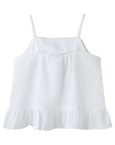 Name It - NKFHermala Strop Top - Bright White